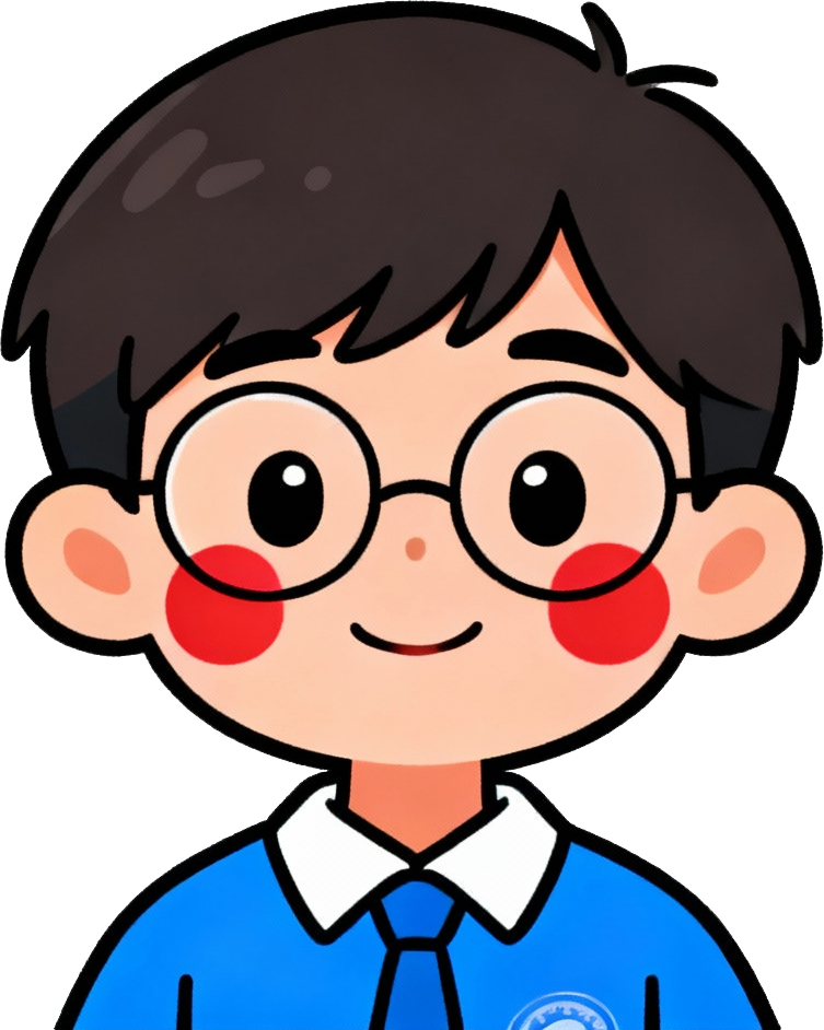 男孩微笑